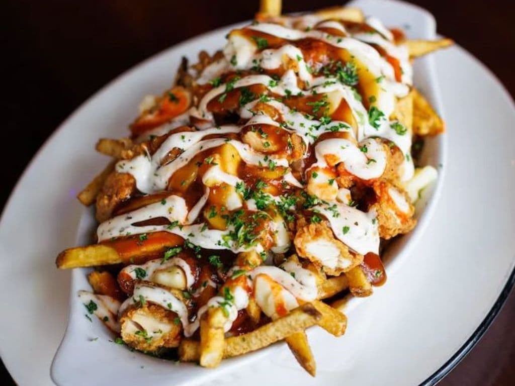 Buffalo Chicken  Poutine