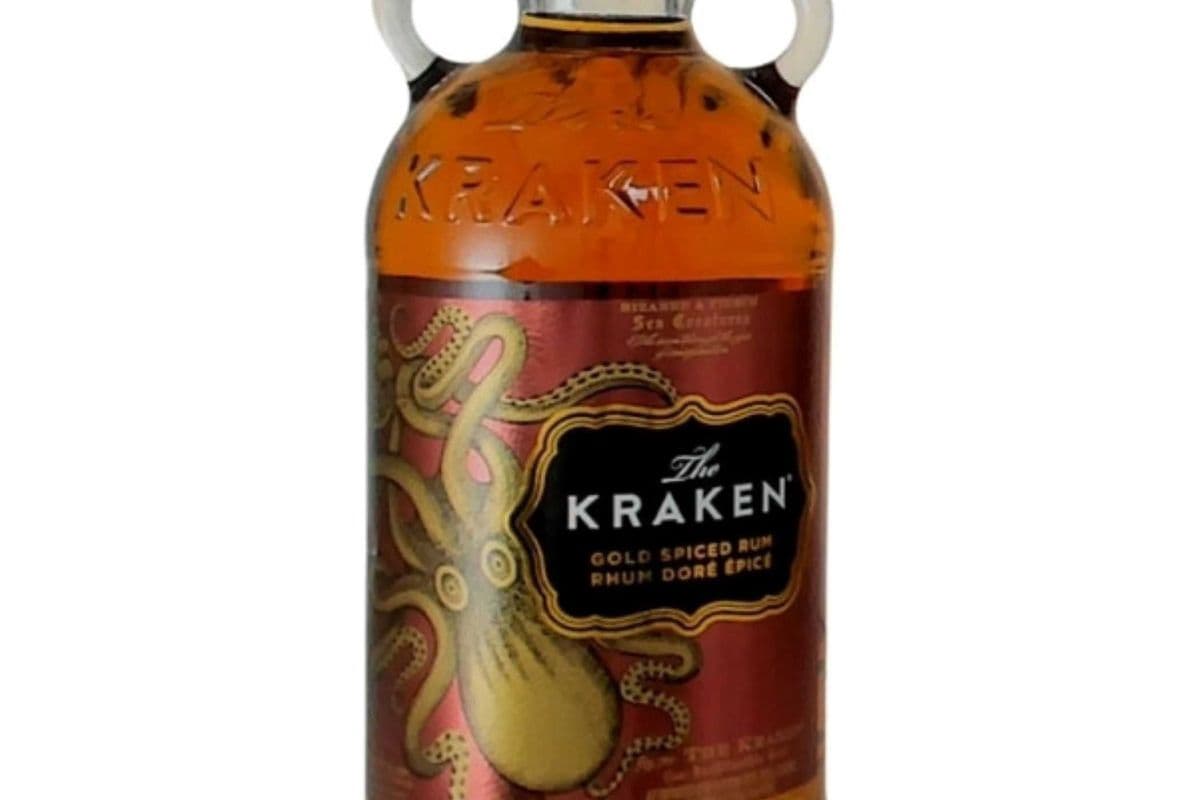 Kraken Gold Spiced Rum (1 x 750ml Bottle)