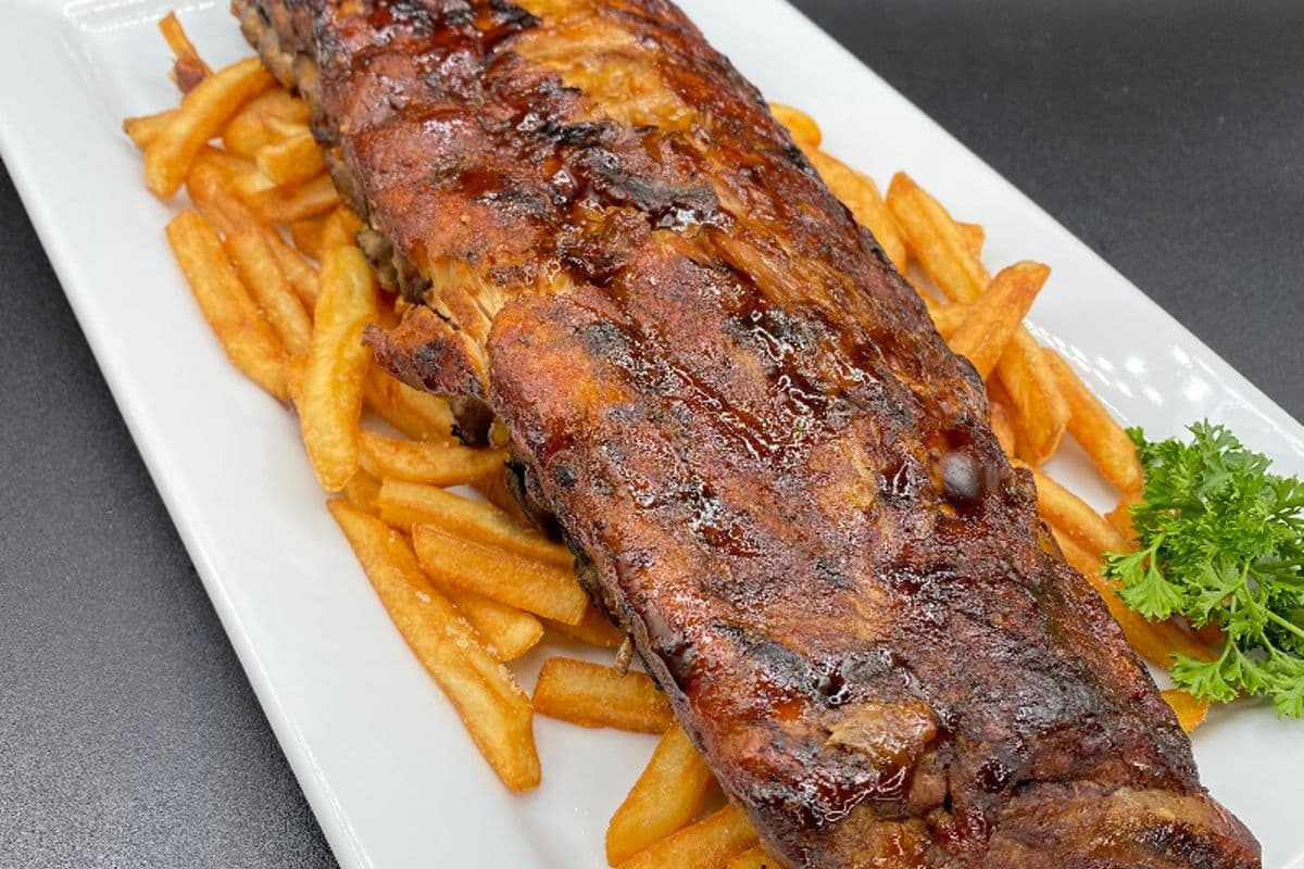 Full Rack Barbecue Ribs