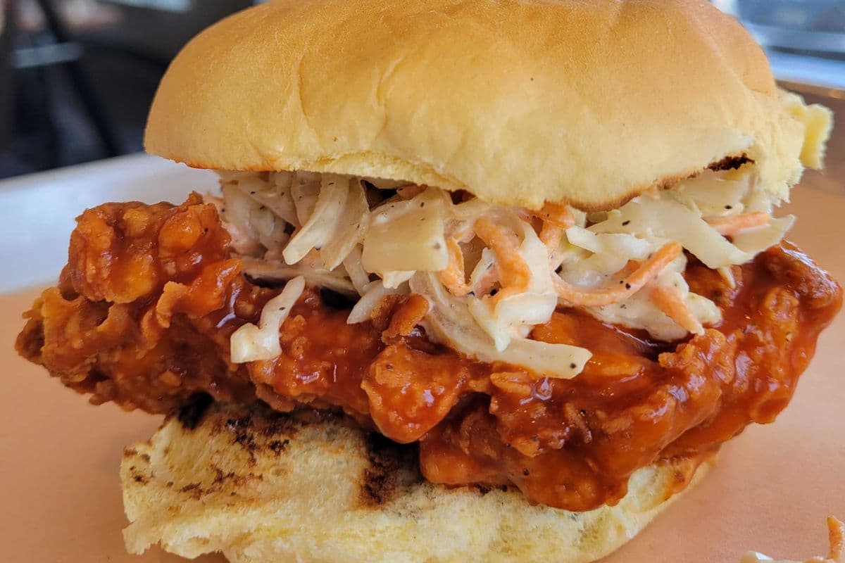 Hot Nashville Chicken Sandwich