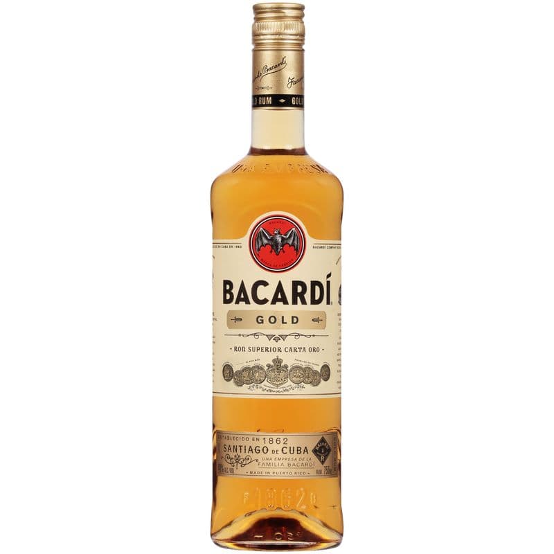 Bacardi Gold Rum *$3 OFF!* (1 x 750 ml)