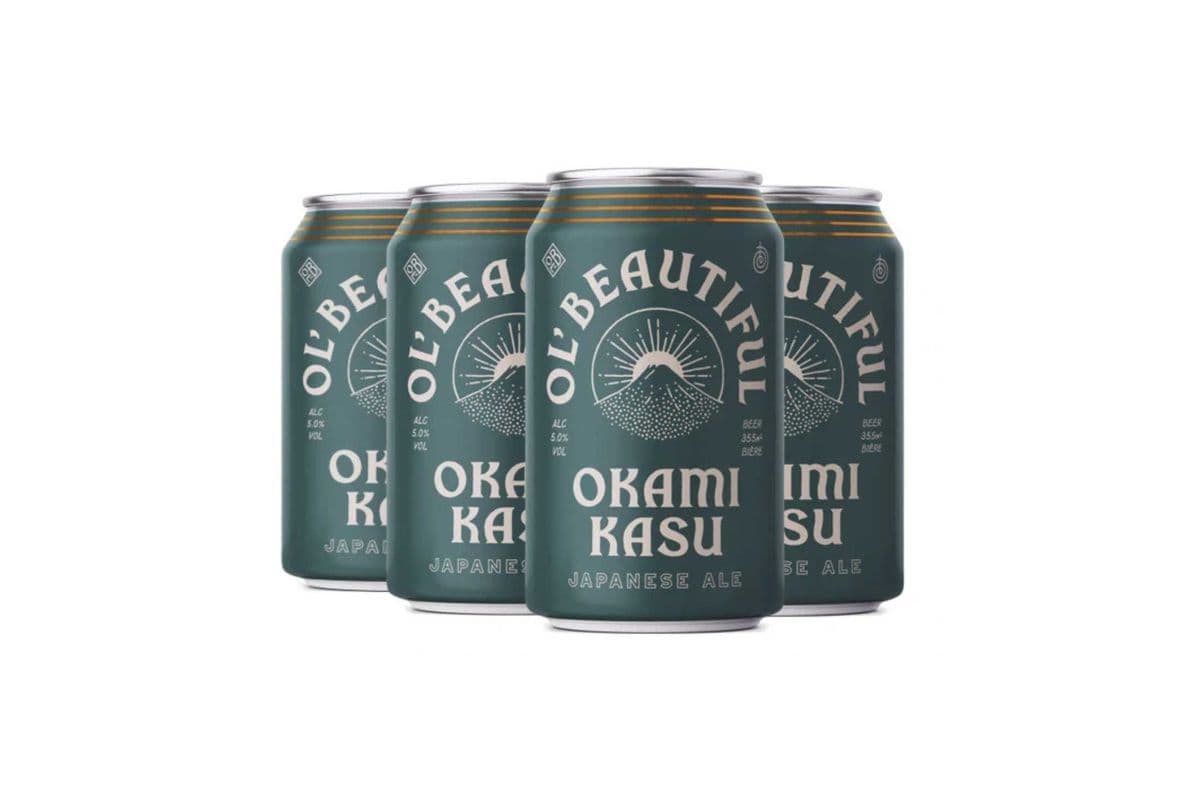 Ol Beautiful Okami Kasu Japanese Ale (6 Packs) (6 x 355ml)