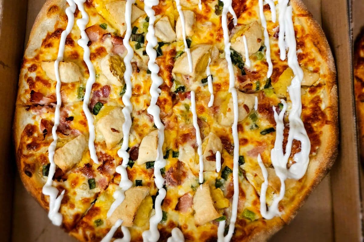 Perogy Pizza