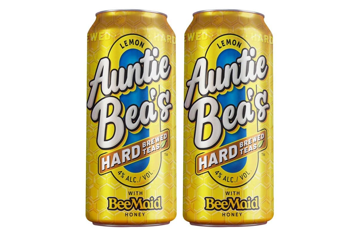 PAIR - Auntie Bea's Hard Lemon 2 x 473 ml (4% ABV) (2 x 473ml)