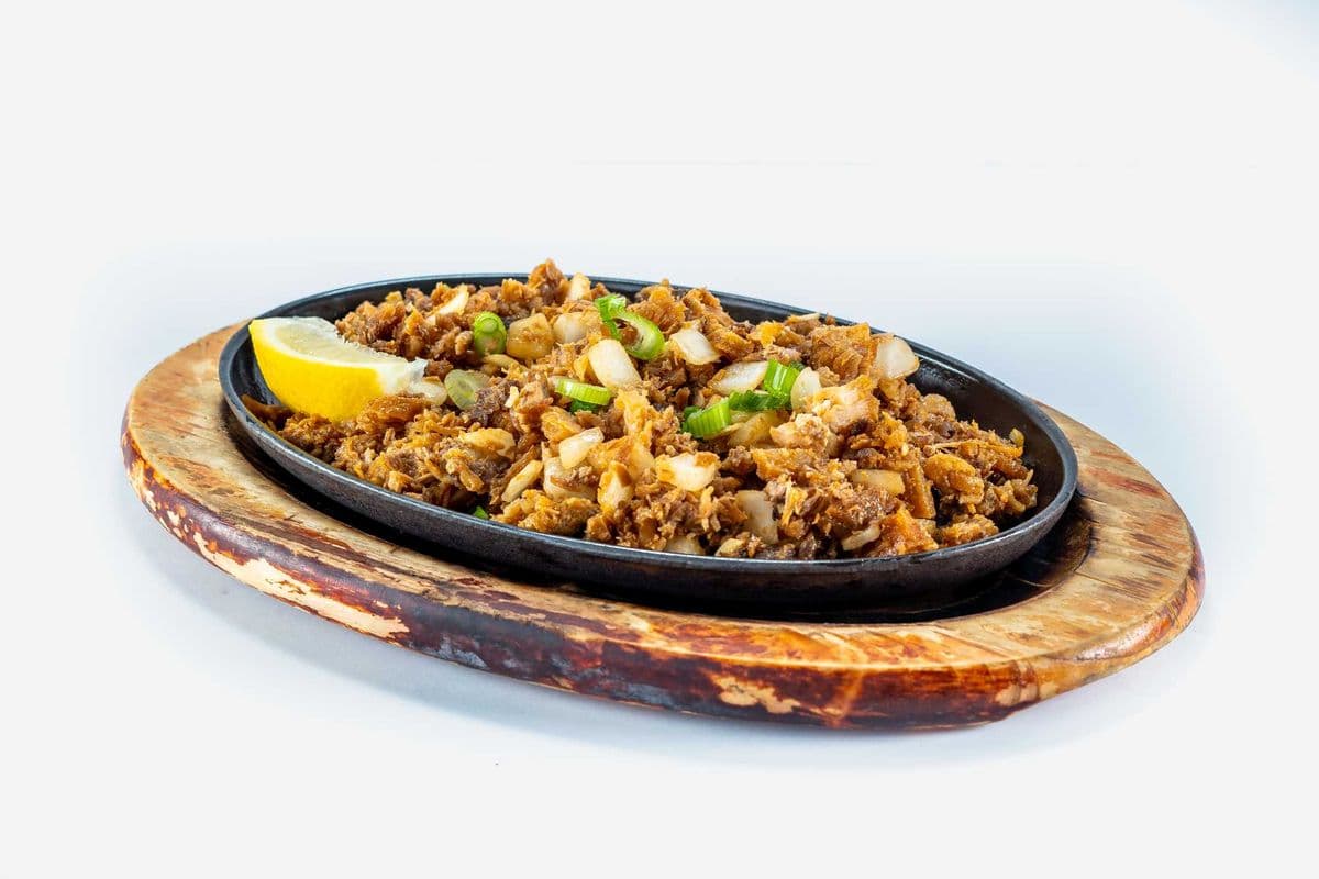 Lechon Kawali Sisig (Sizzling Diced Pork Belly)