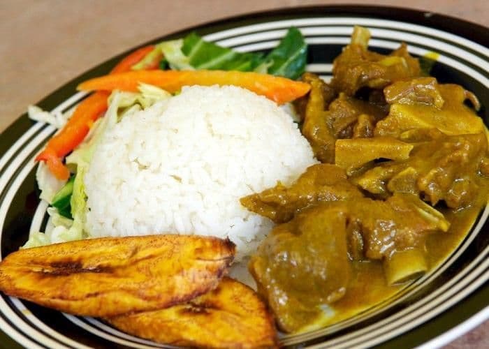 Curry Goat Meal