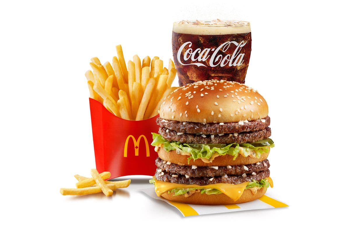 Trio Double Big Mac [1090-1300 Cal]