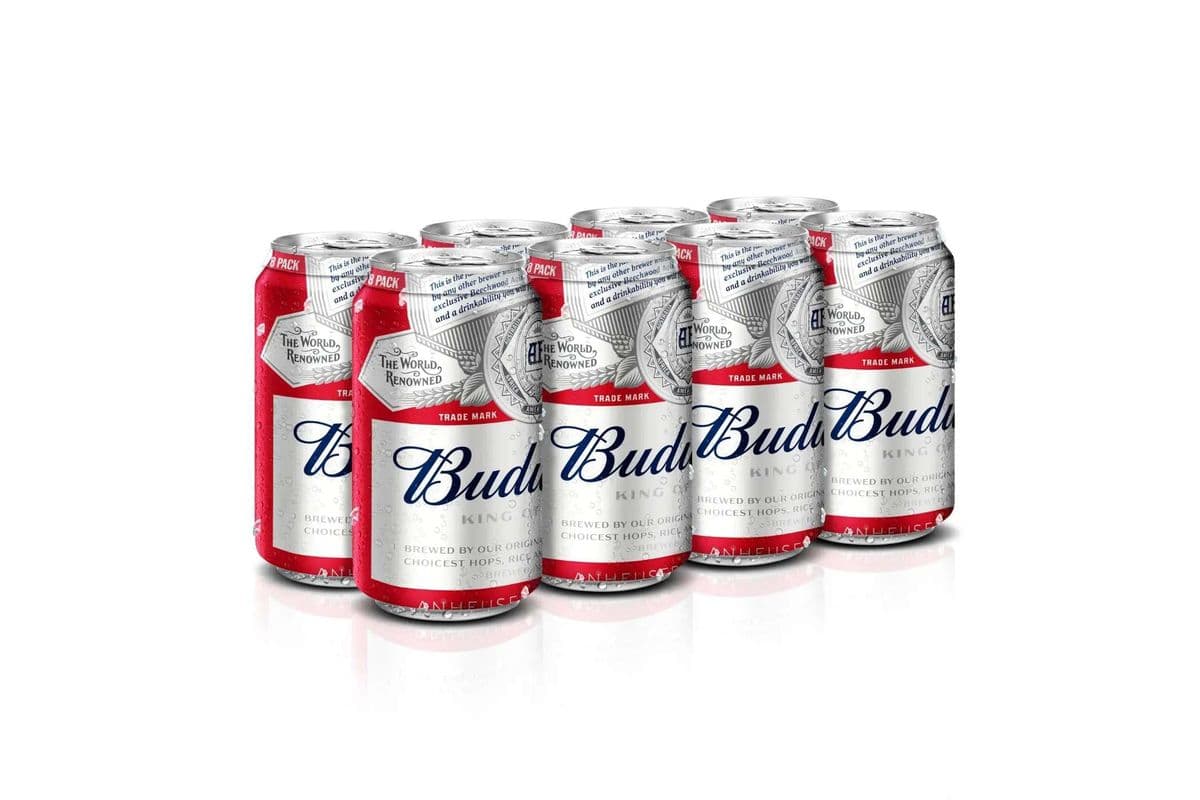 Budweiser 355ml 8pk Can