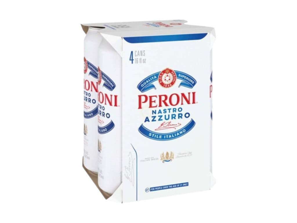 Peroni 4pk Tall Cans