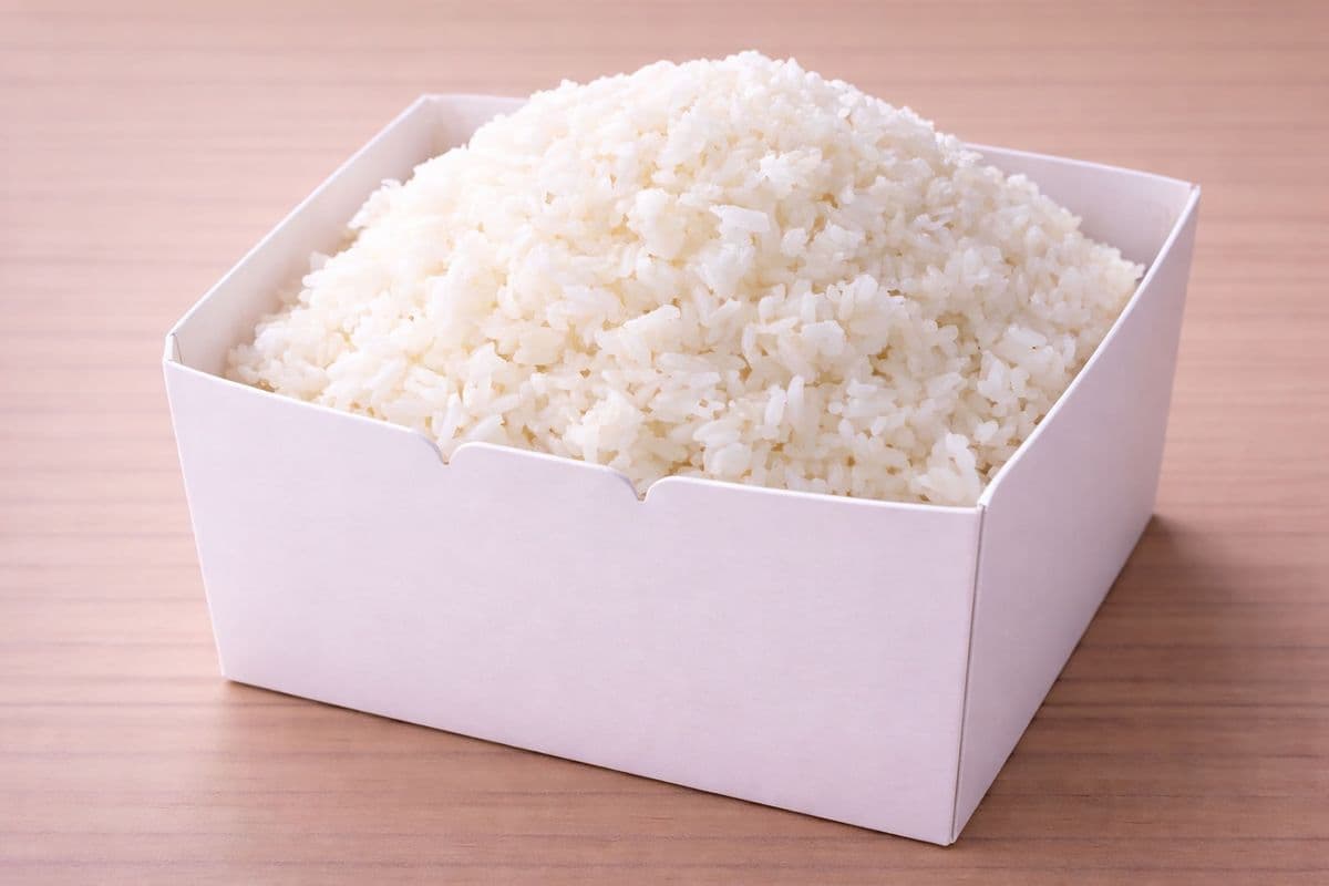 White Steam Rice