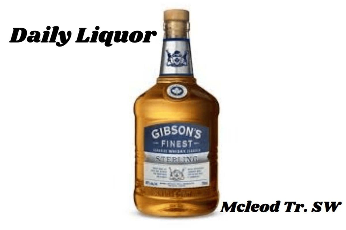 GIBSON'S FINEST STERLING WHISKEY 750 ML (1 x 750 ML )