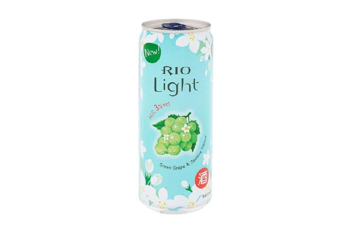 RIO Light Grape Jasmine Cocktail (330 ml Can) (1 x 330 ml)
