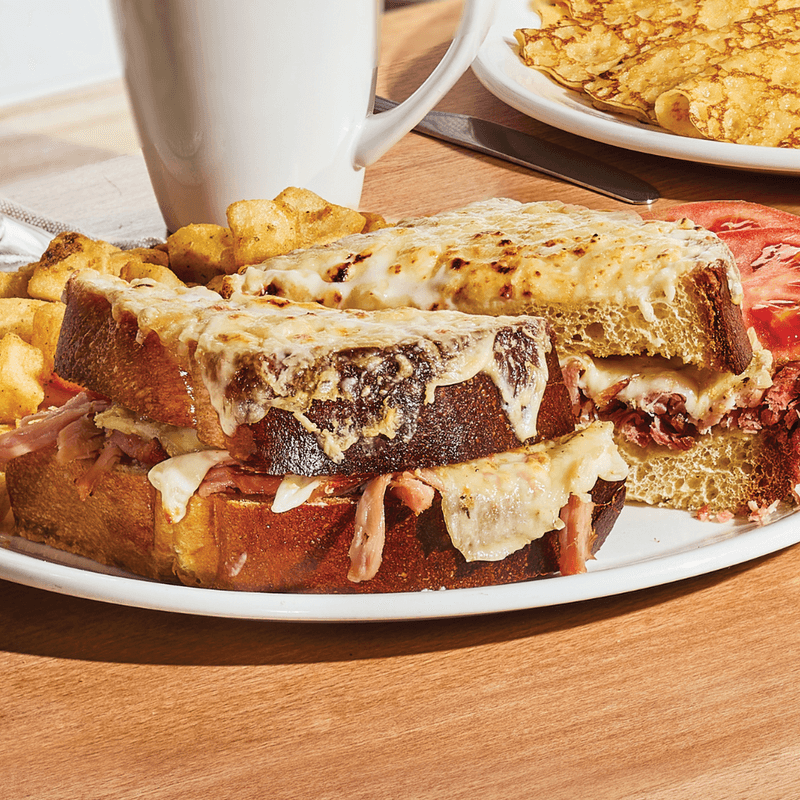Croque-monsieur Jambon & Fromage / Ham & Cheese Croque-monsieur