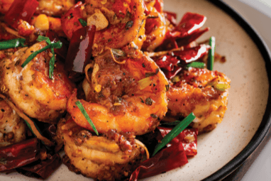 18. Szechuan-Style Sauteed Prawns