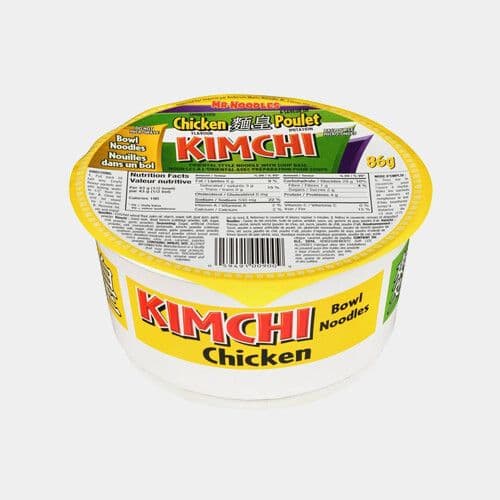 Mr. Noodles Bowl Kimchi poulet (86g) / Mr. Noodles Bowl Kimchi Chicken (86g)