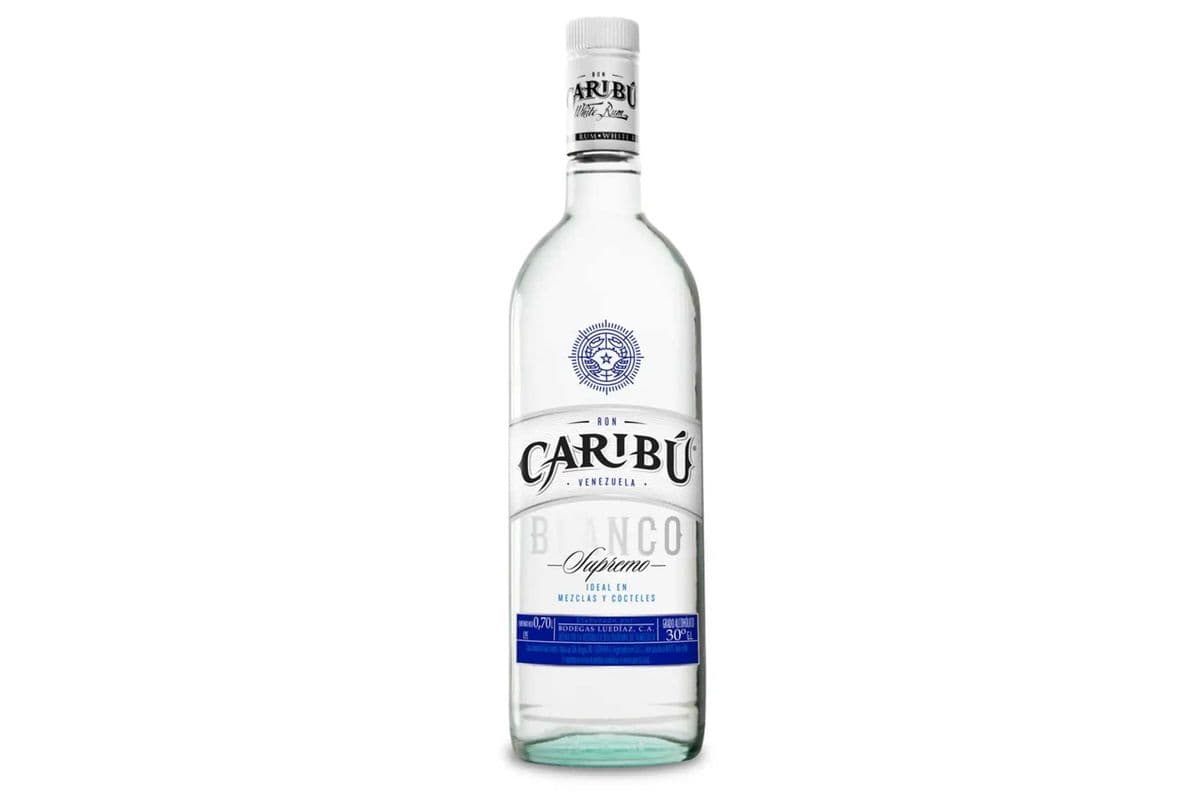 Caribu White Rum (1 x 750 ml)