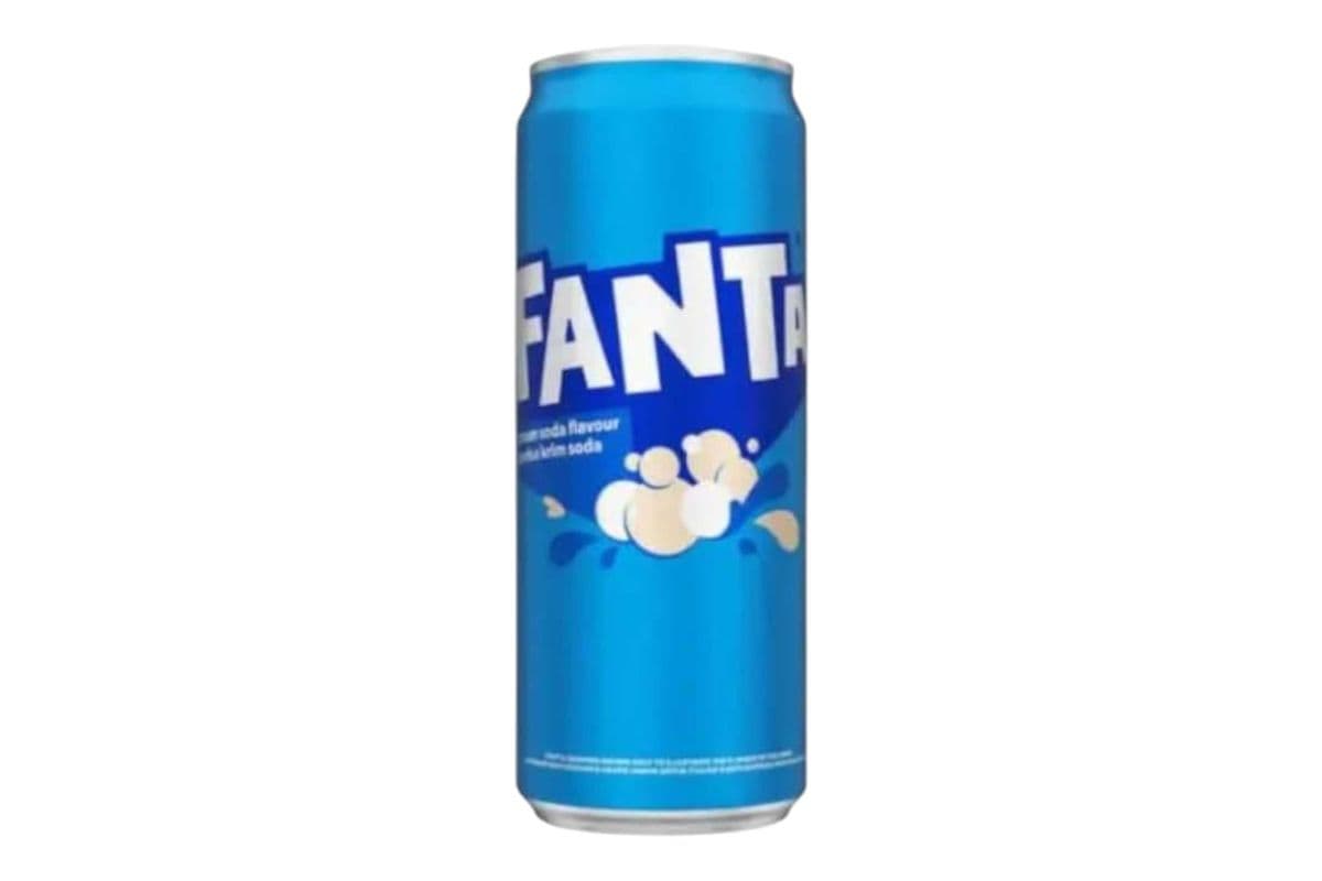 Fanta Cream Soda (320ml) (61 Cal)