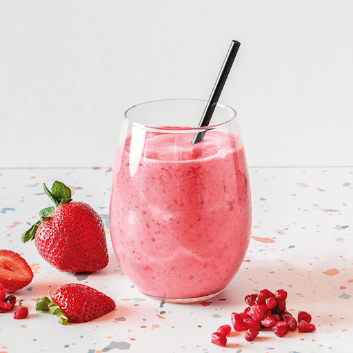 Smoothie aux Fruits rouges et grenades / Red Berries & Pomegranate Smoothie