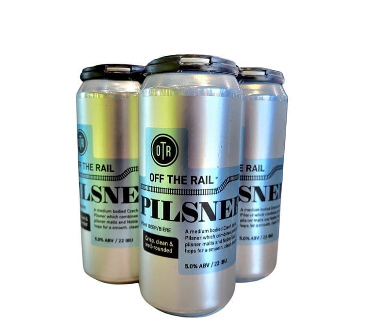 OFF THE RAIL PILSNER (4x473ML)