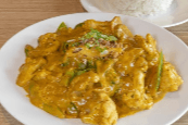 81. Stir Fried Chicken, Beef, Shrimp with Veg