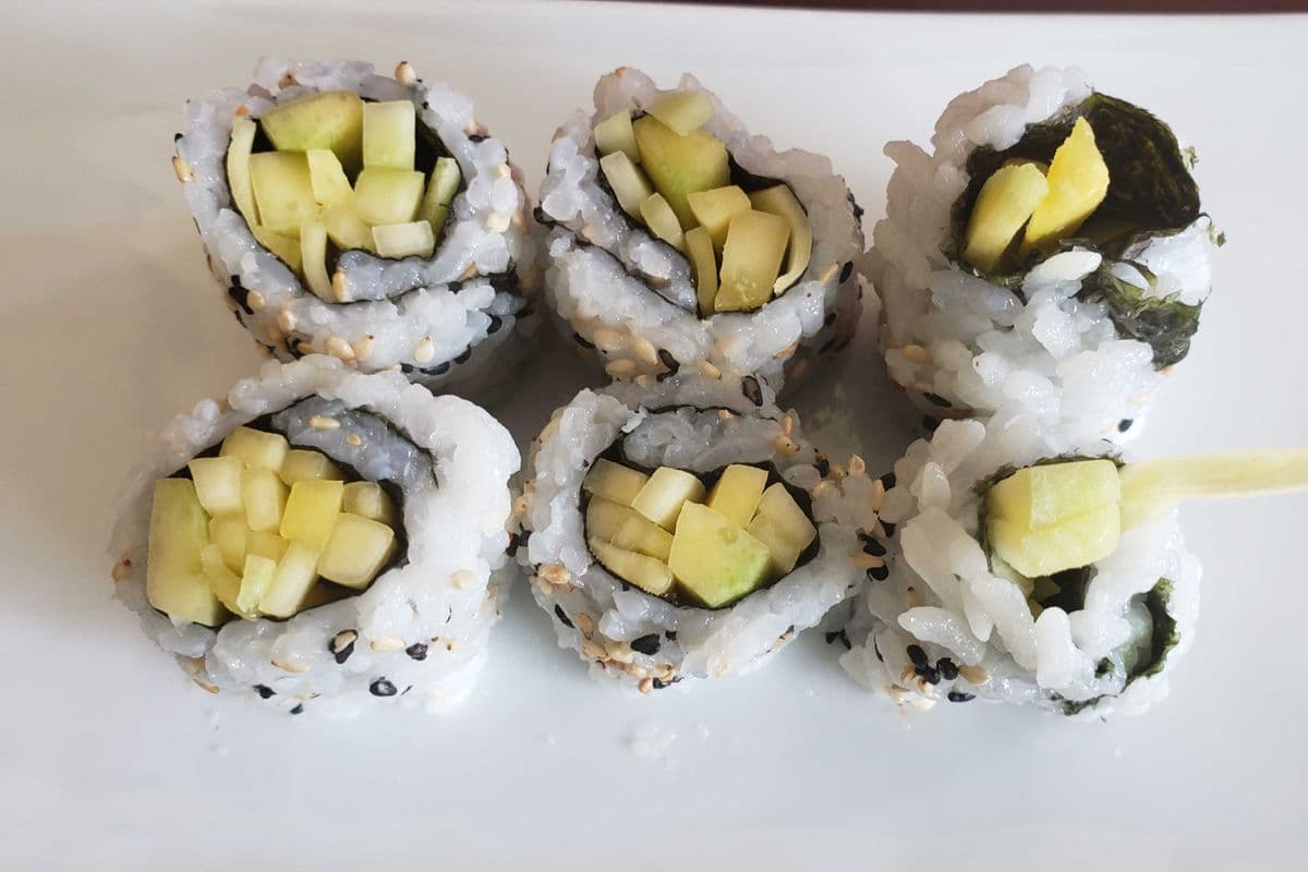 Hosomaki à la mangue