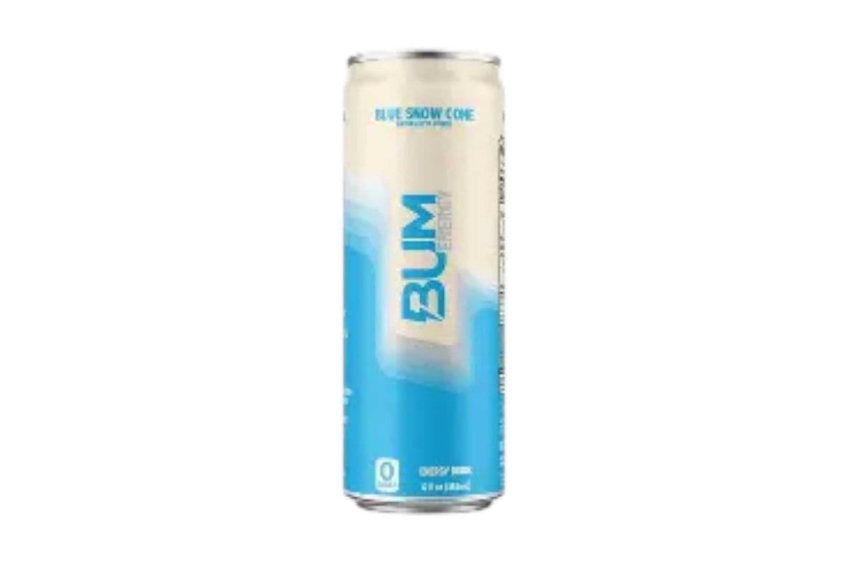 Bum Energy Blue Snow Cone (355ml) (0 Cal)