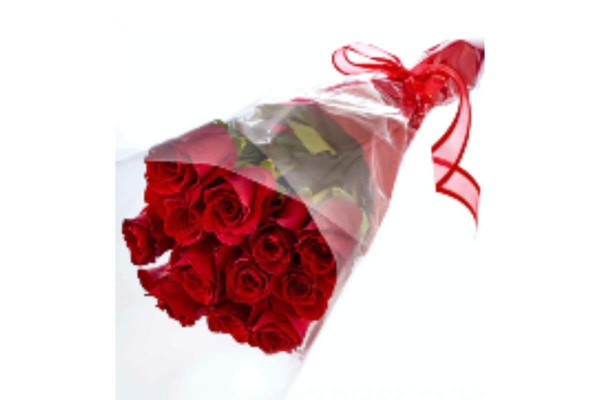 Hand-Tied Red Roses