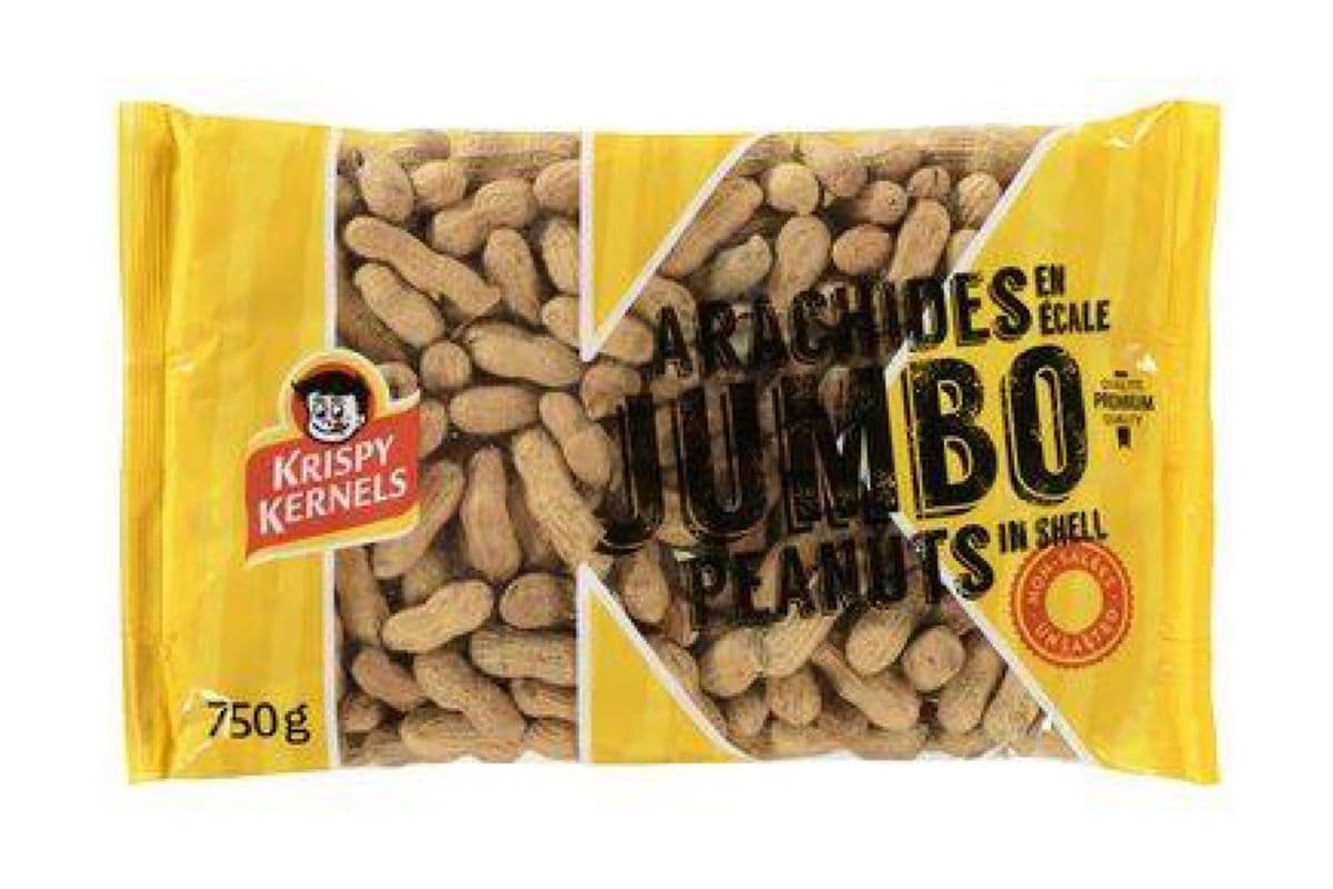Krispy Kernels - Arachides en Écale / Peanuts in Shell (750 g)