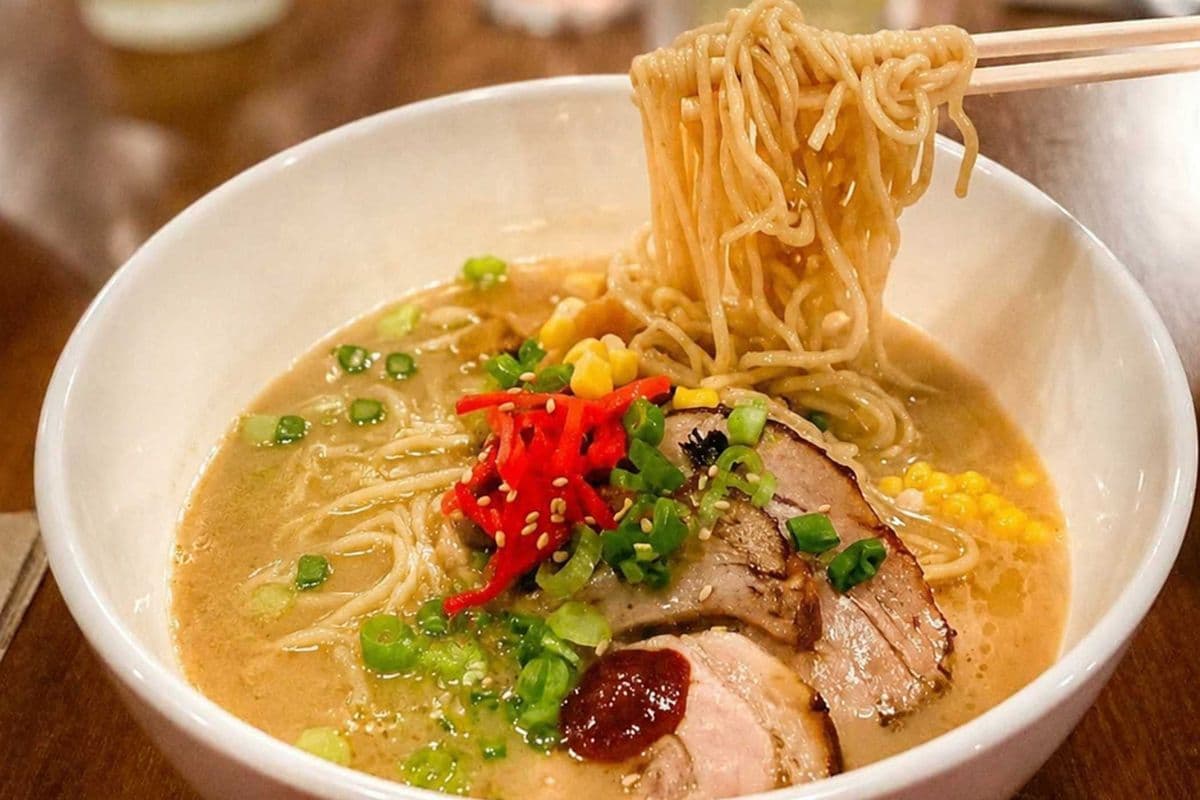 Original Tonkotsu Ramen (Shio/Salt base with light miso) without Ajitama egg