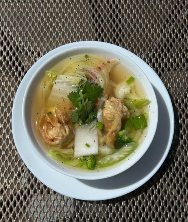 Soupe Won Ton / Won Ton Soup
