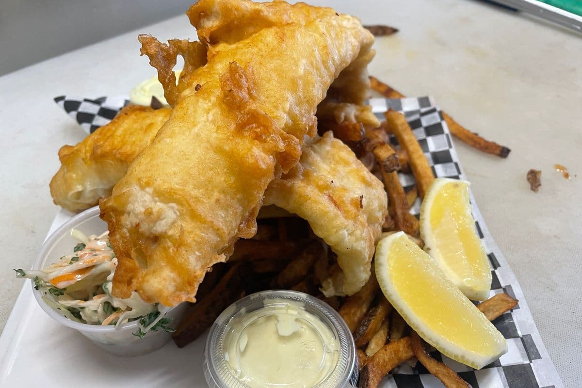 Battered Haddock