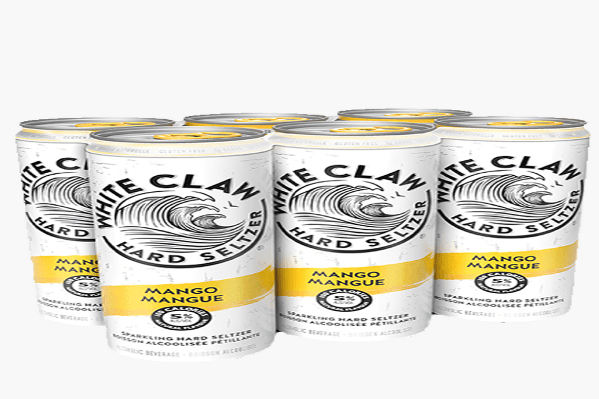 830340. White Claw Mango (6 Cans) (1 x 6pc)
