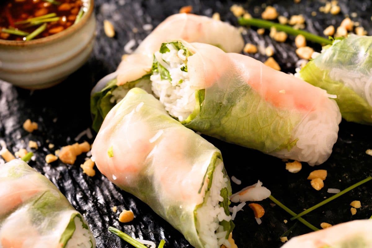 1. Shrimp S Rolls (4Pcs)