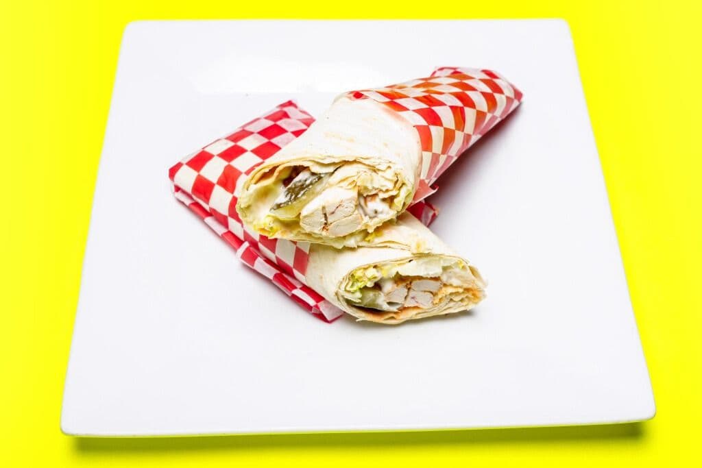 Shish Tawook Wrap