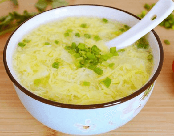 1. Egg Drop Soup (16oz)