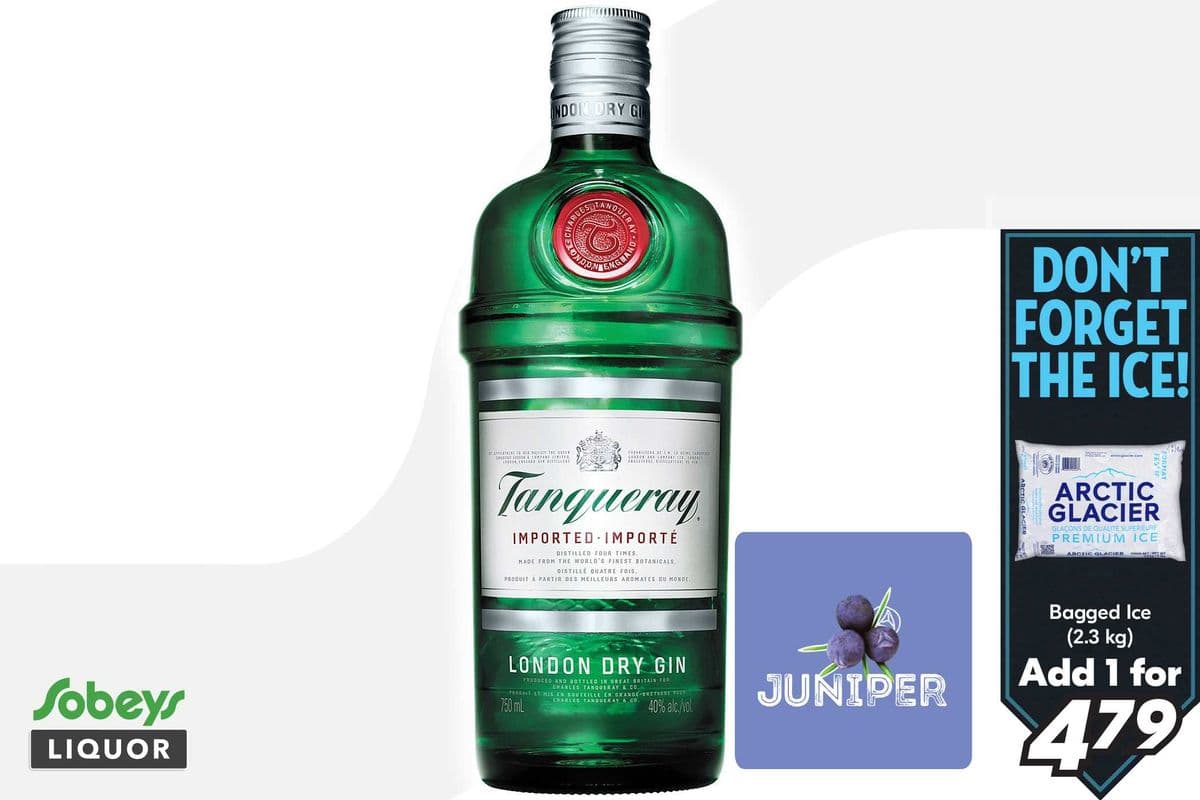Tanqueray Gin (1 x 750 ml)