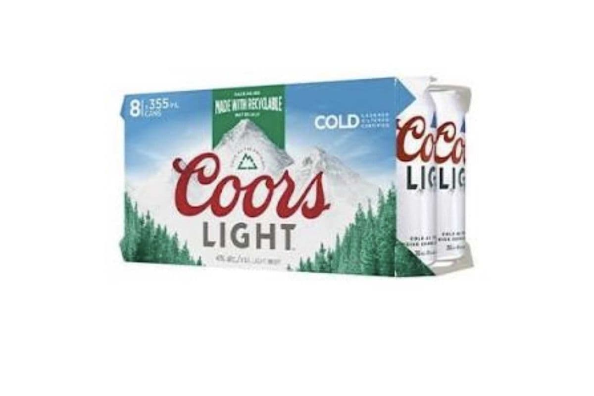 Coors Light 8pk (8 x 355ml)