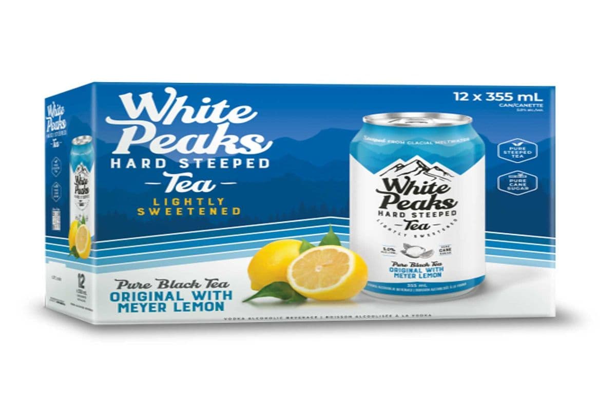 WHITE PEAK RTD ORIGINAL WITH MEYER LEMON 12X355ML (12 x 355ML)