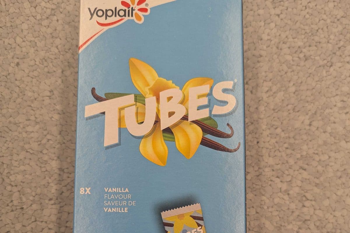 Yoplait Yogurt Tubes - Vanilla (8x56g)