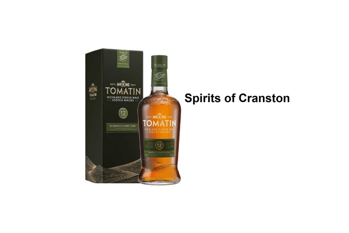 TOMATIN 12 YEAR HIGHLAND SINGLE MALT 750ML (1 x 750ML)