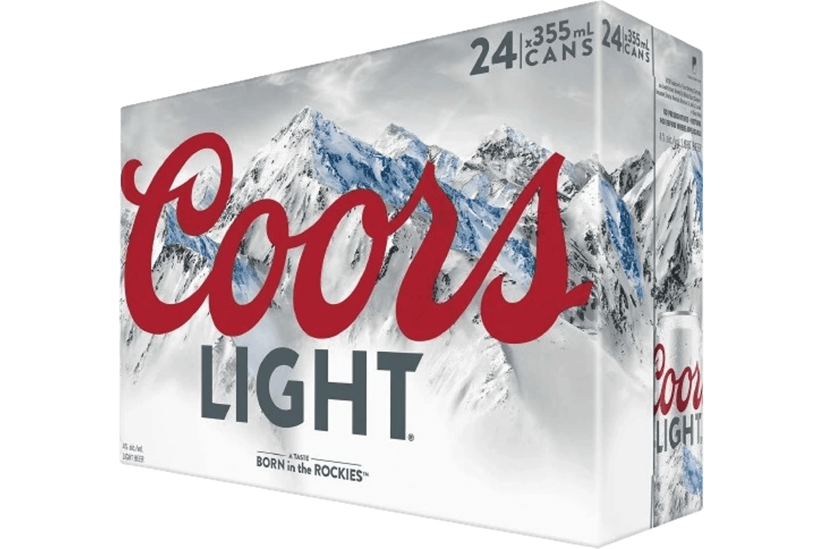 Coors Light 355ml 24pk Can