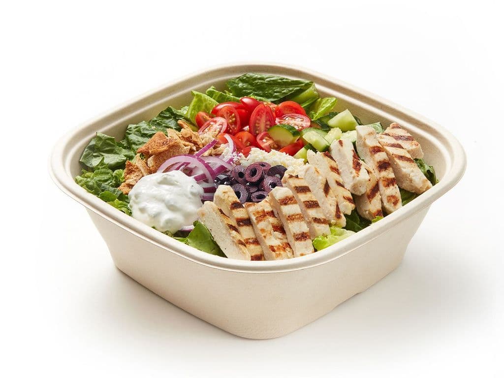 Chicken Mediterranean Salad Platter