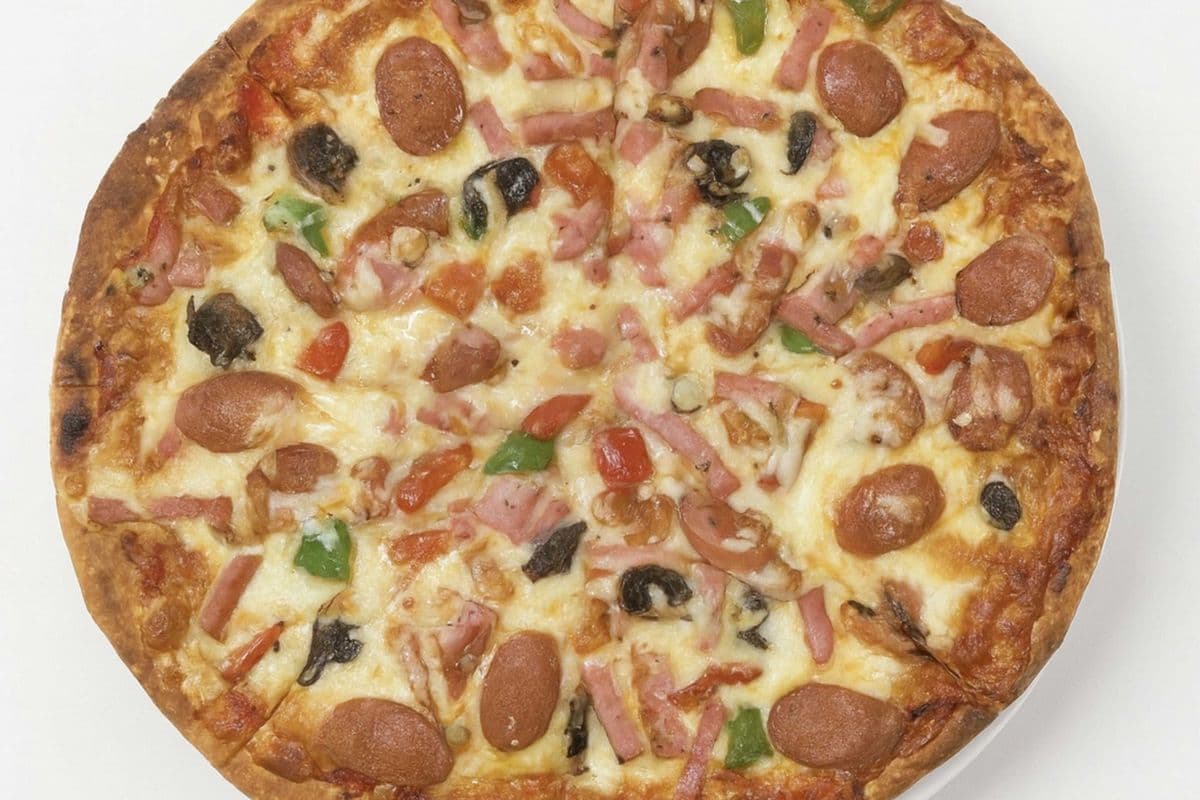 Persian Style Pizza Supreme | پیتزا سوپریم به سبک ایرانی