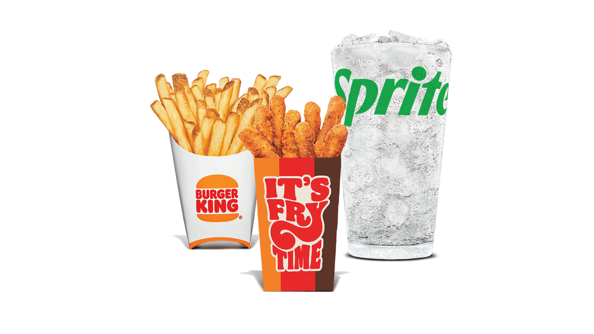 8 Pc. Chicken Fries Medium Combo