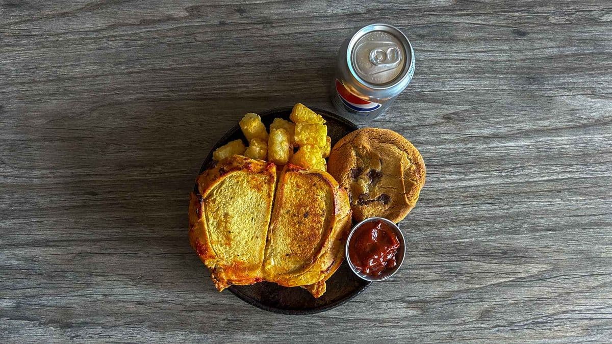 Chicken Parm Grilled Cheese Combo