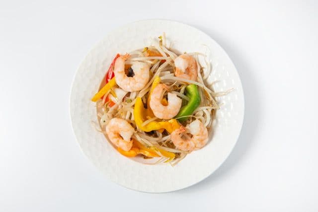 Shop suey aux crevettes