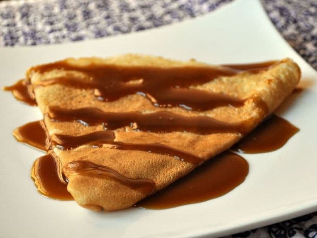 Salted Caramel Crepe