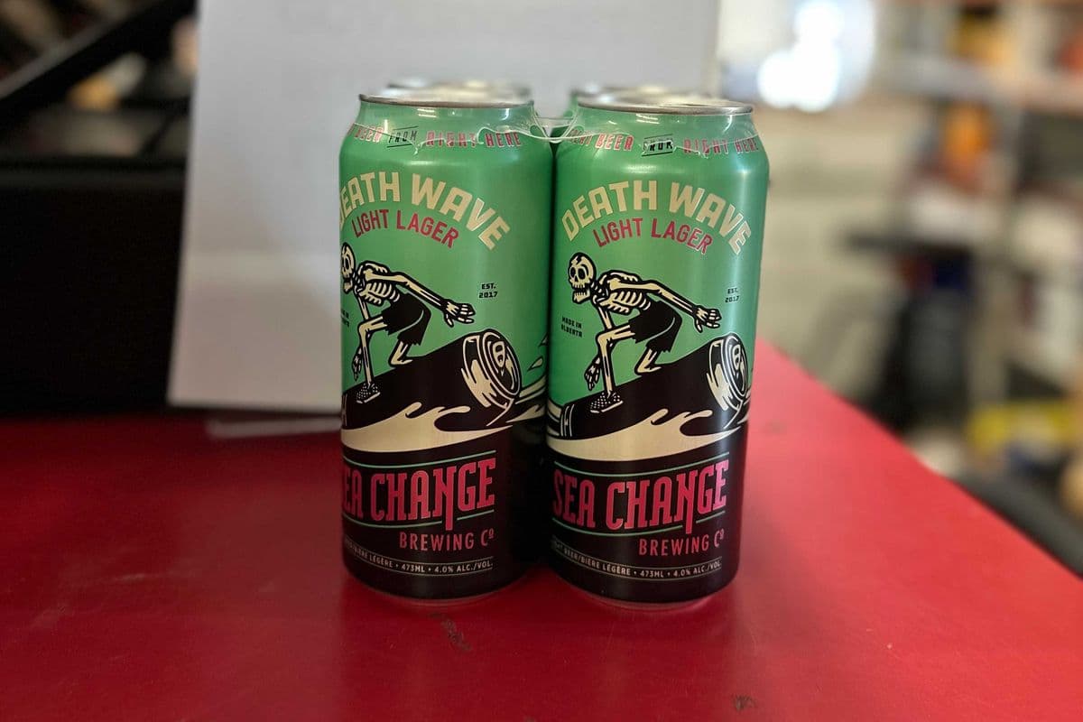 SEA CHANGE DEATH WAVE LIGHT LAGER (1 x 4 PK)