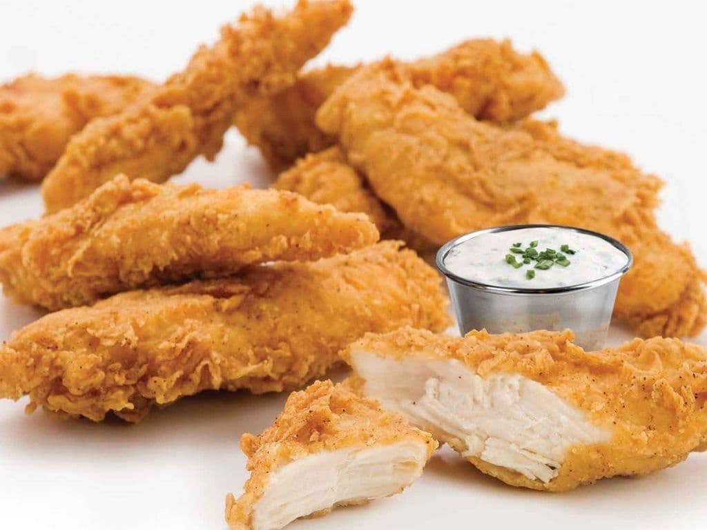 8 Chicken Tenders - with dipping sauces