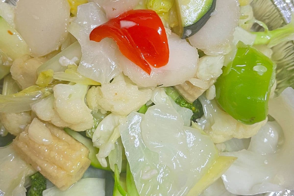 20. Stir Fried Mixed Vegetables